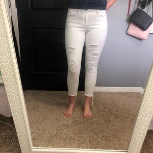 White jeans